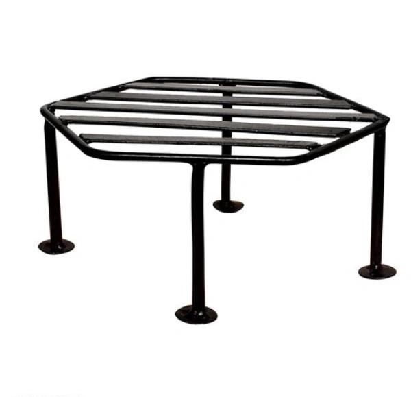  Hexagon  Iron  Planter Stand It is Suitable For Outdoor as Well as Indoor  Pack of2 -  ,  Pack of 4, Hexagon